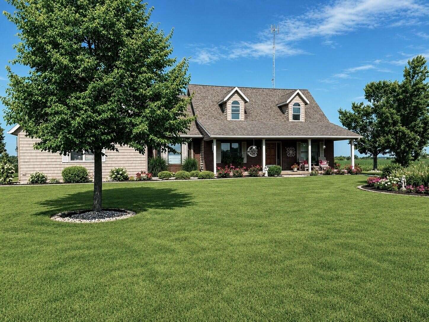 2 Acres of Land with Home for Sale in Rockford, Ohio