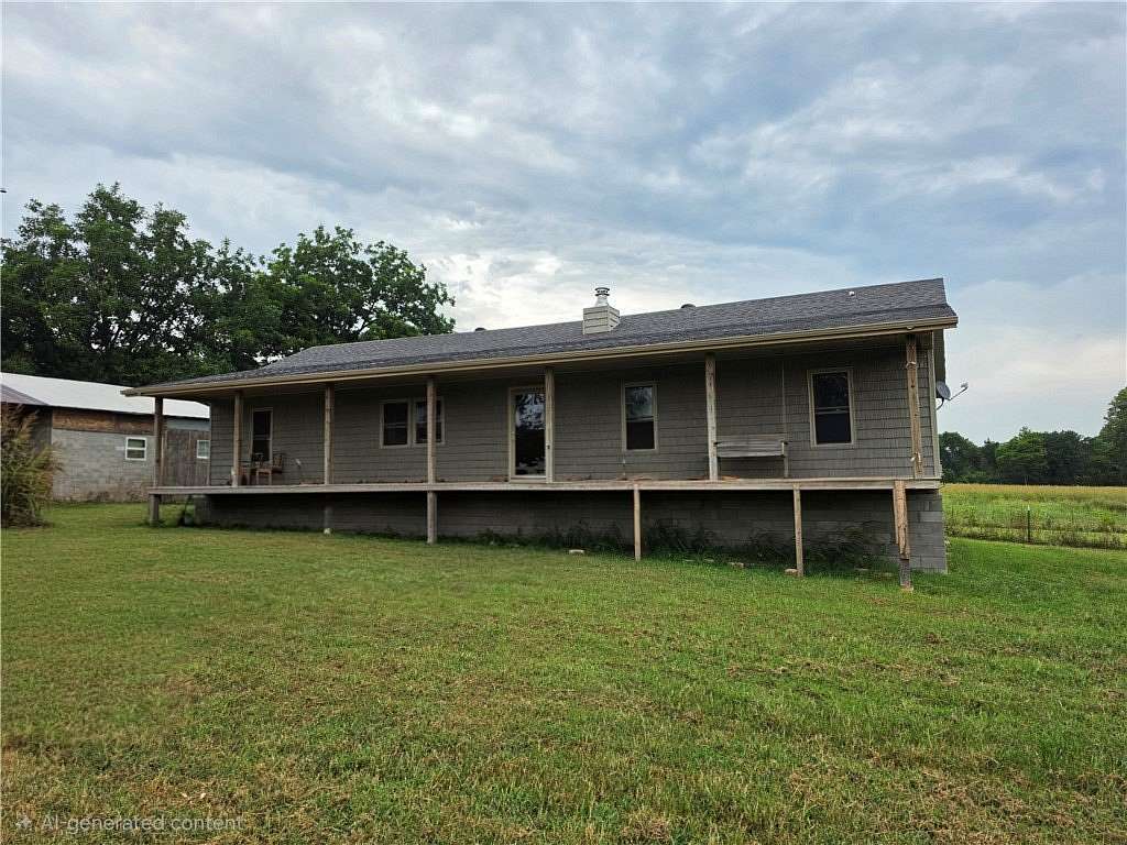 2.48 Acres of Land with Home for Sale in Canehill, Arkansas