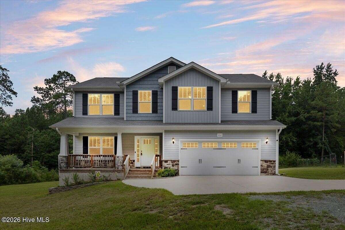 10 Acres of Land with Home for Sale in Carthage, North Carolina