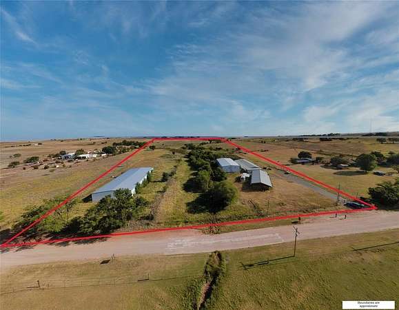 27.9 Acres of Land with Home for Sale in Elk City, Oklahoma