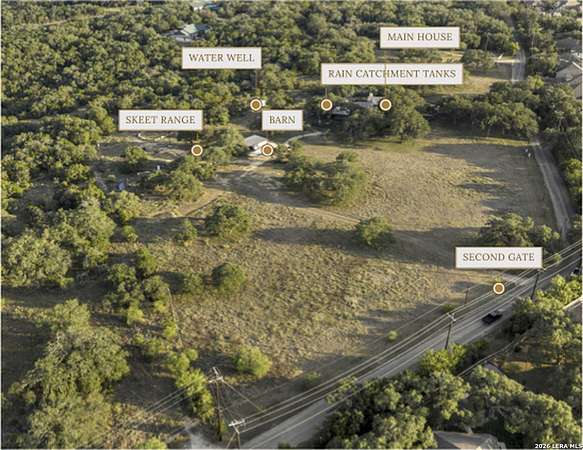 11 Acres of Land with Home for Sale in San Antonio, Texas