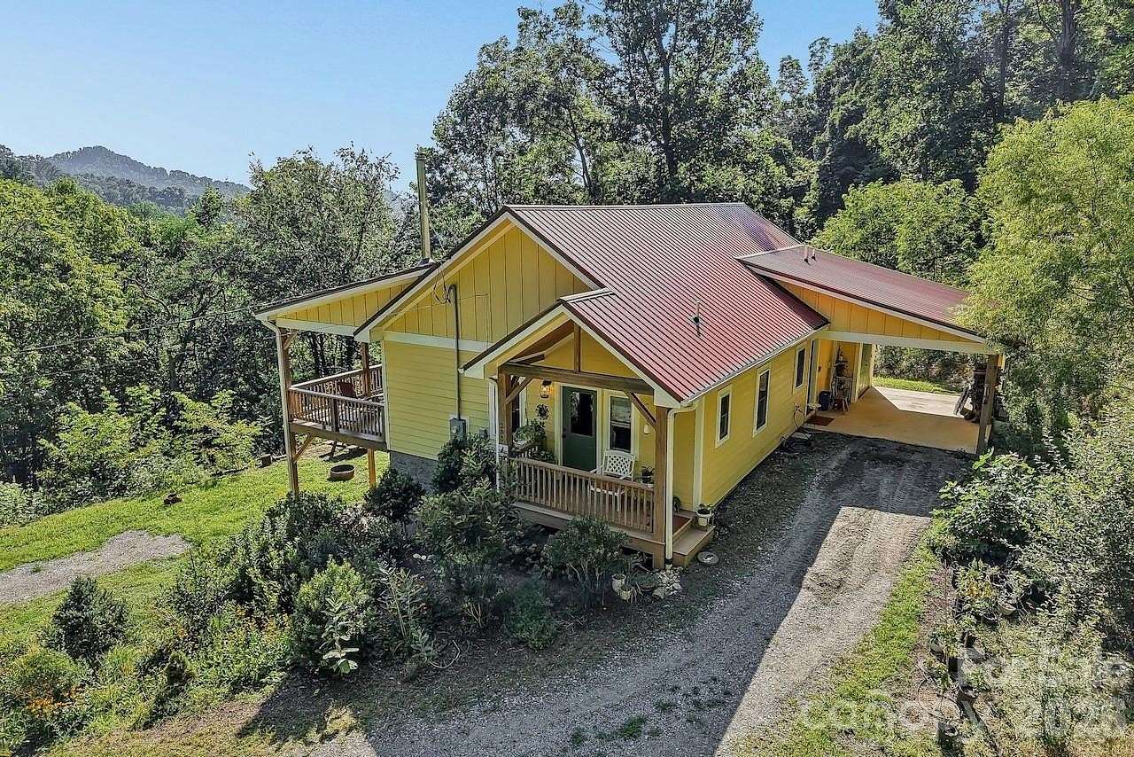 10 Acres of Land with Home for Sale in Mars Hill, North Carolina