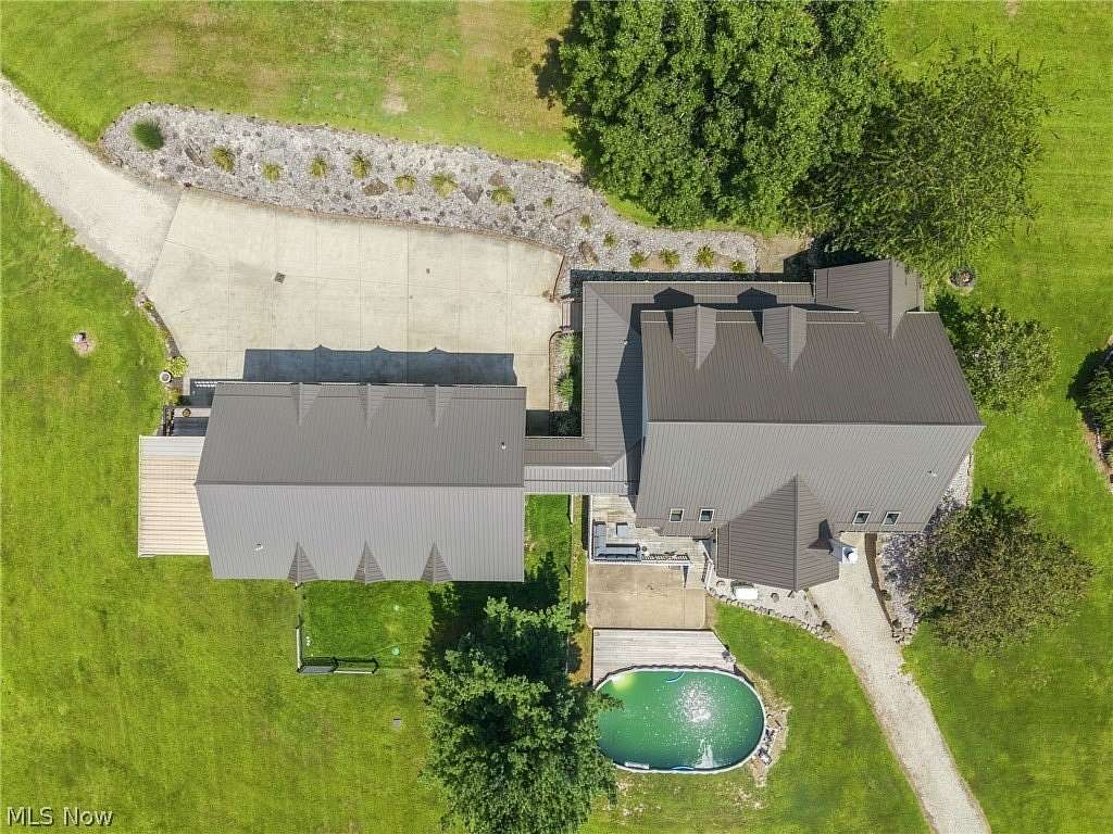 8.8 Acres of Land with Home for Sale in Carrollton, Ohio