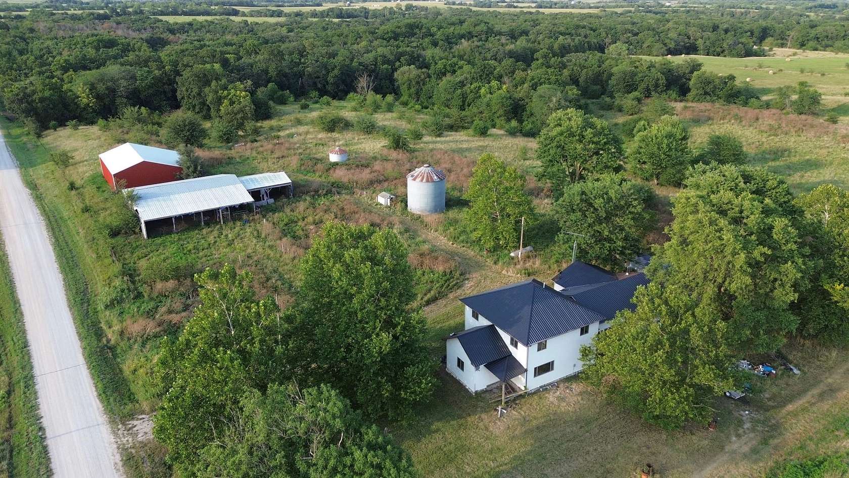 7 Acres of Land with Home for Sale in Keosauqua, Iowa