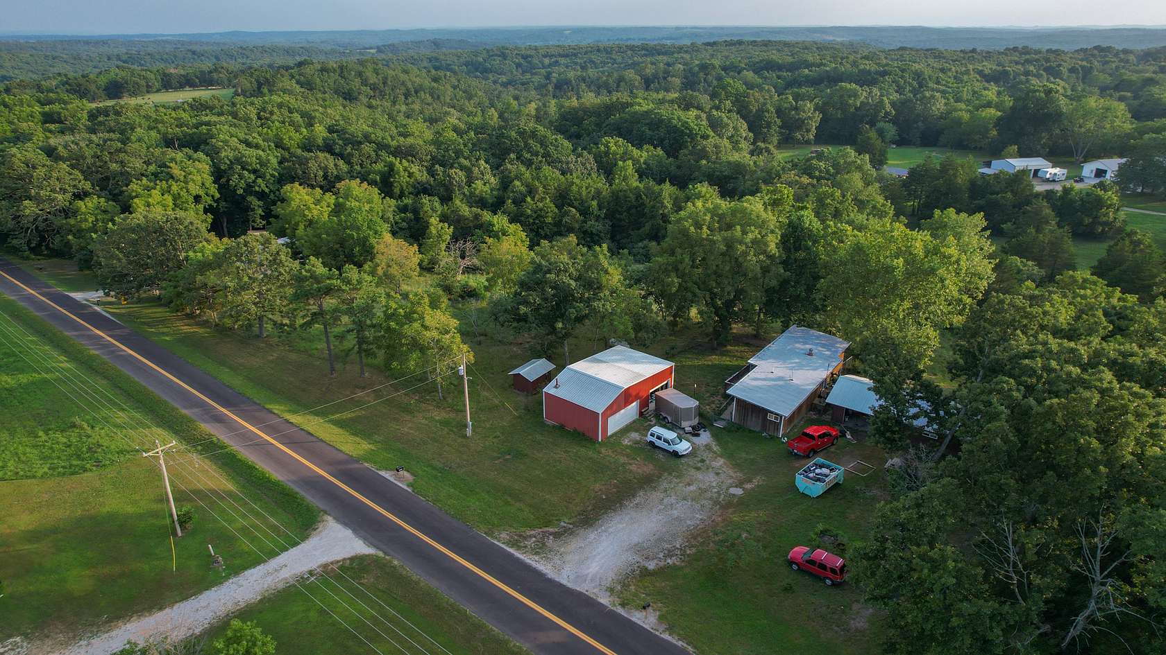 6.13 Acres of Land with Home for Sale in Houston, Missouri