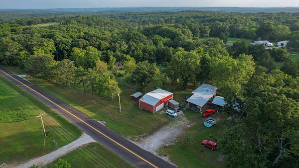 6.13 Acres of Land with Home for Sale in Houston, Missouri