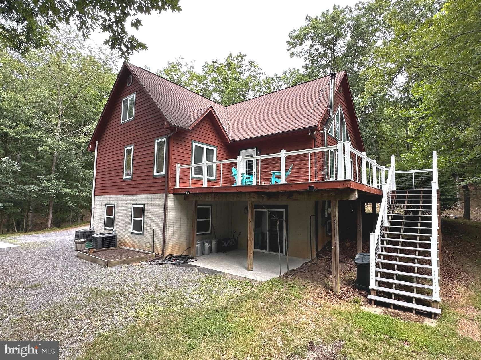 20 Acres of Recreational Land with Home for Sale in Great Cacapon, West Virginia