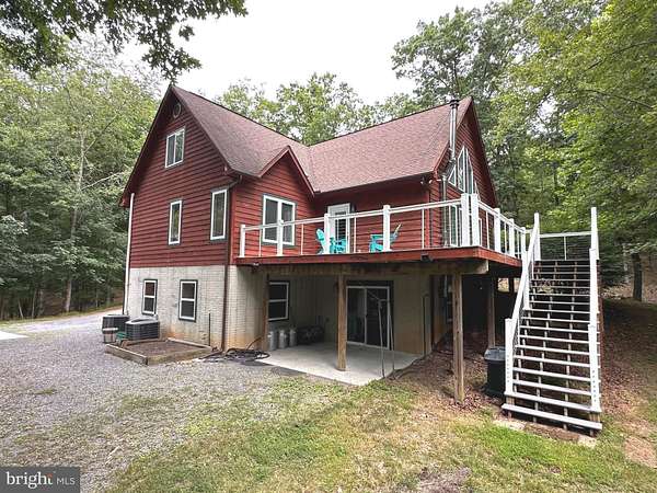 20 Acres of Recreational Land with Home for Sale in Great Cacapon, West Virginia