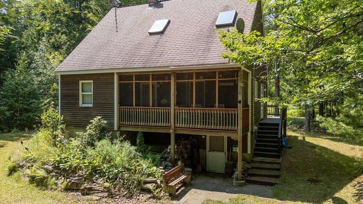 21 Acres of Recreational Land with Home for Sale in Liberty, Maine