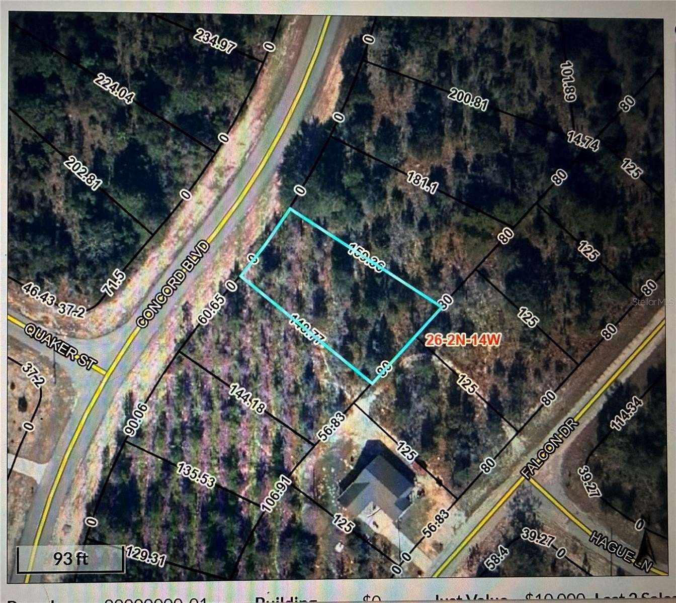 0.29 Acres of Residential Land for Sale in Chipley, Florida