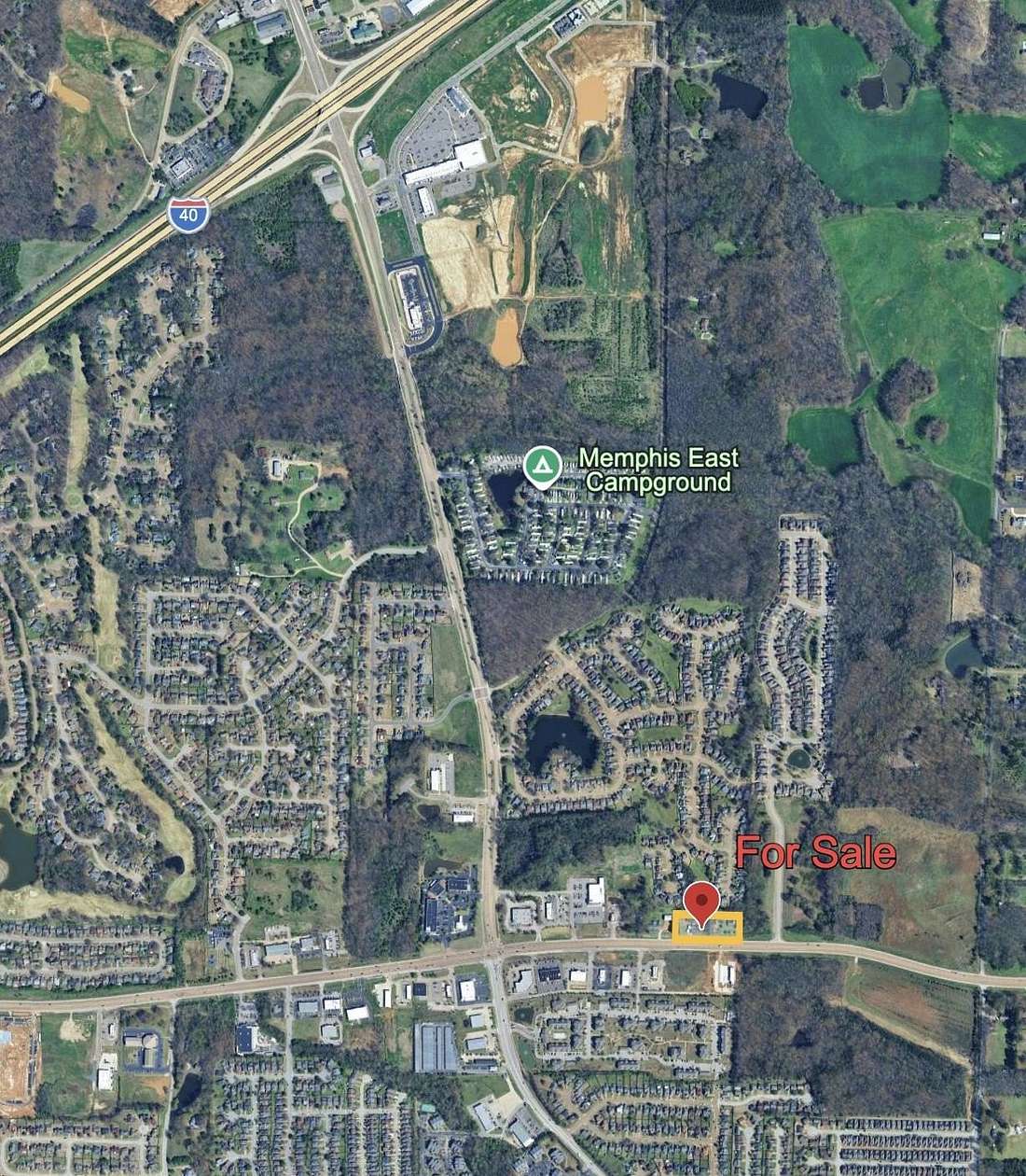0.97 Acres of Commercial Land for Sale in Lakeland, Tennessee