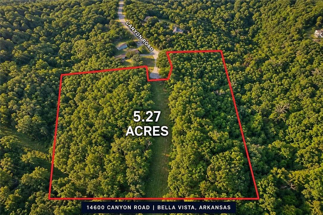 5.27 Acres of Residential Land for Sale in Bella Vista, Arkansas