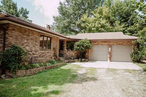 12.6 Acres of Land with Home for Sale in Ava, Missouri