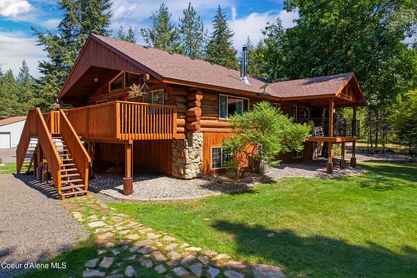 5 Acres of Land with Home for Sale in Rathdrum, Idaho
