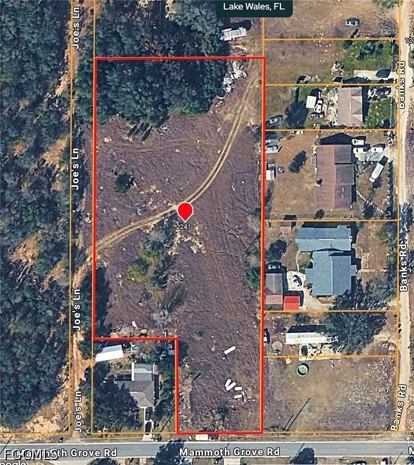 2.23 Acres of Residential Land for Sale in Lake Wales, Florida