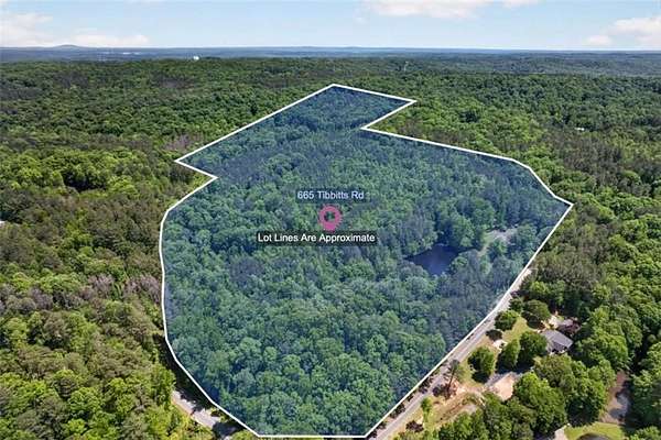 57.4 Acres of Improved Land for Sale in Dallas, Georgia