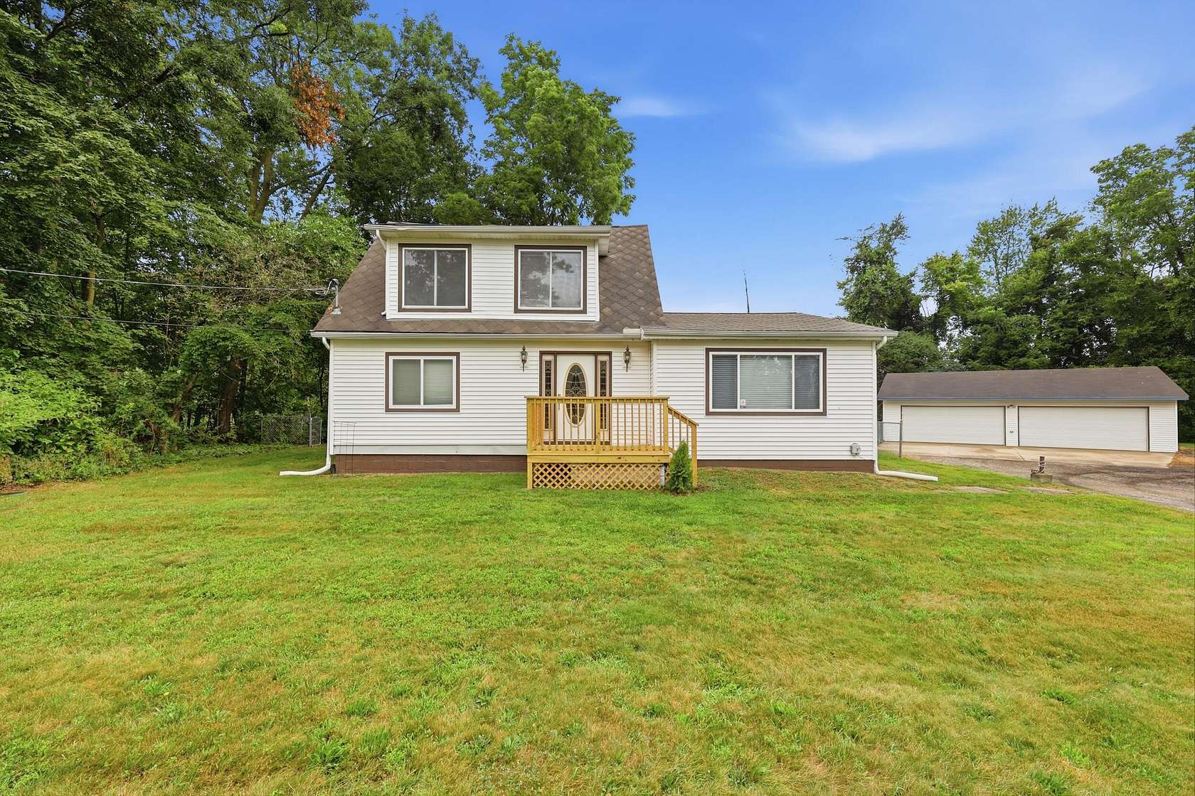 2 Acres of Land with Home for Sale in Vicksburg, Michigan