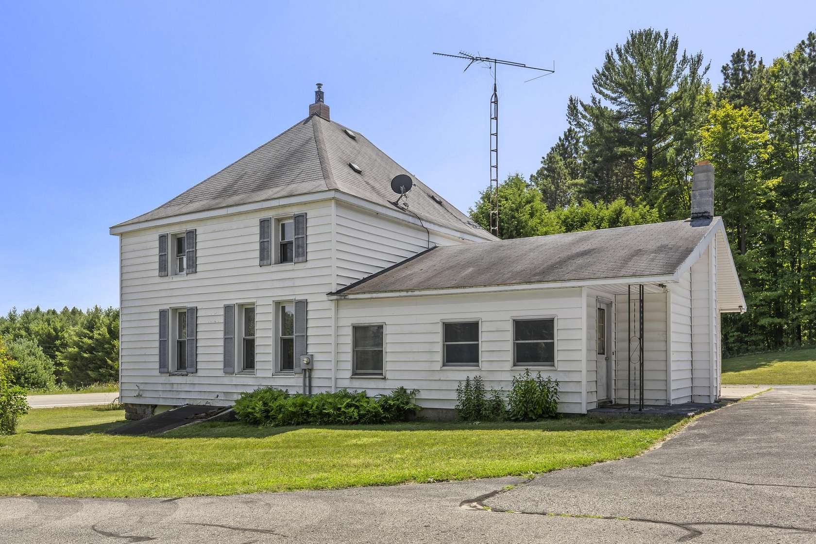 18.4 Acres of Land with Home for Sale in Bear Lake, Michigan