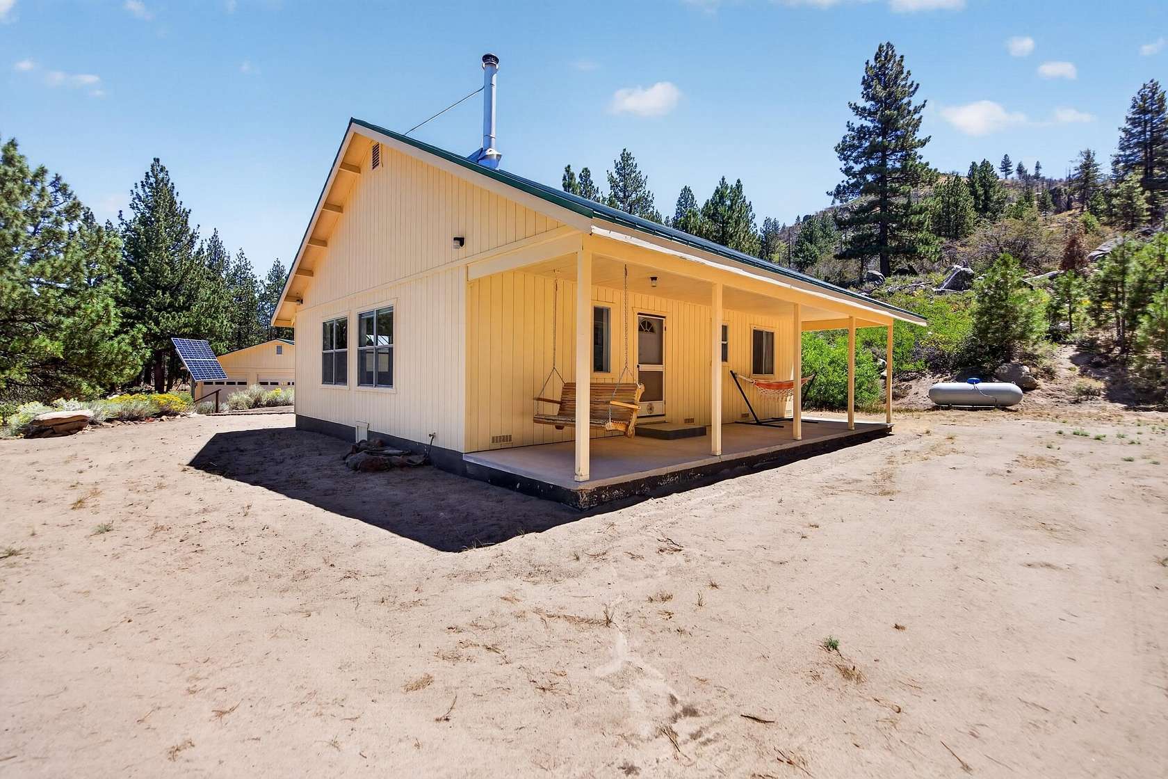 40.3 Acres of Recreational Land with Home for Sale in Chilcoot, California
