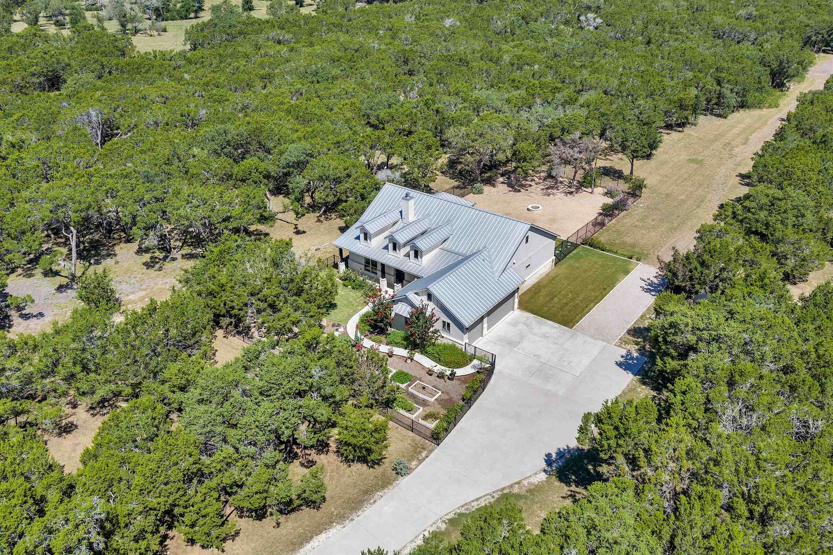 10 Acres of Land with Home for Sale in Burnet, Texas