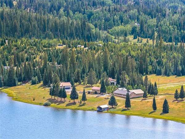33.4 Acres of Recreational Land with Home for Sale in Clark, Colorado