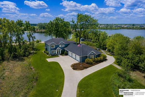 2.69 Acres of Land with Home for Sale in Valley, Nebraska