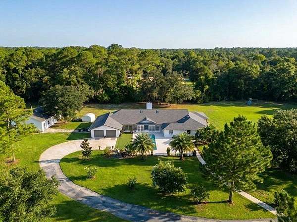 5 Acres of Land with Home for Sale in DeBary, Florida