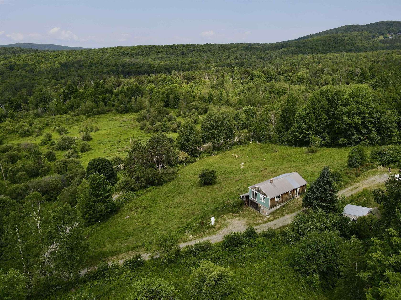 10.1 Acres of Recreational Land with Home for Sale in Lincoln, Vermont