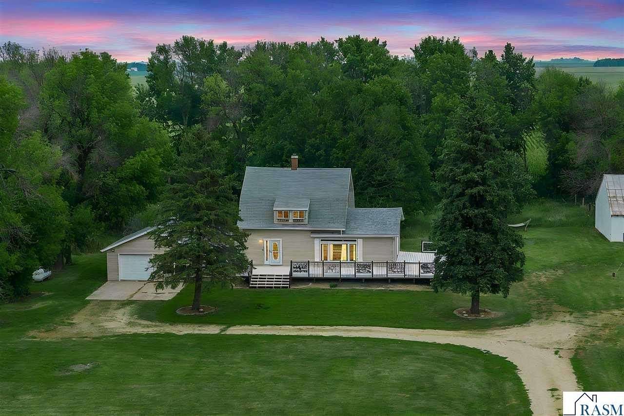 9.66 Acres of Land with Home for Sale in Dundee, Minnesota