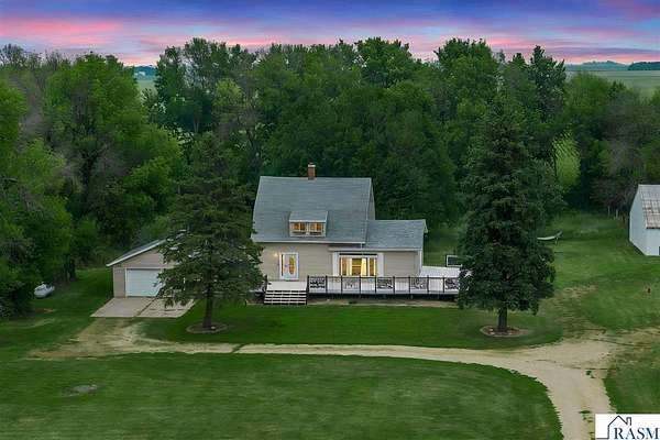 9.66 Acres of Land with Home for Sale in Dundee, Minnesota