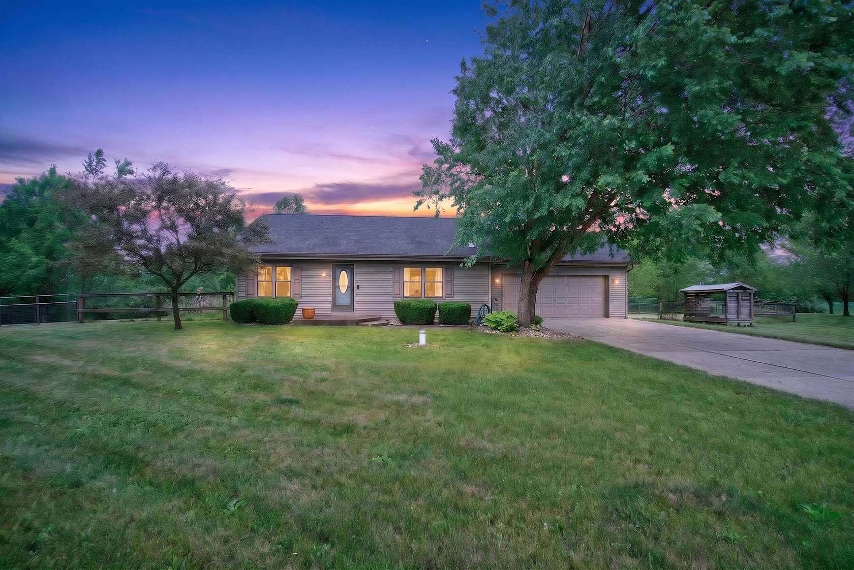 2.5 Acres of Land with Home for Sale in Addison, Michigan