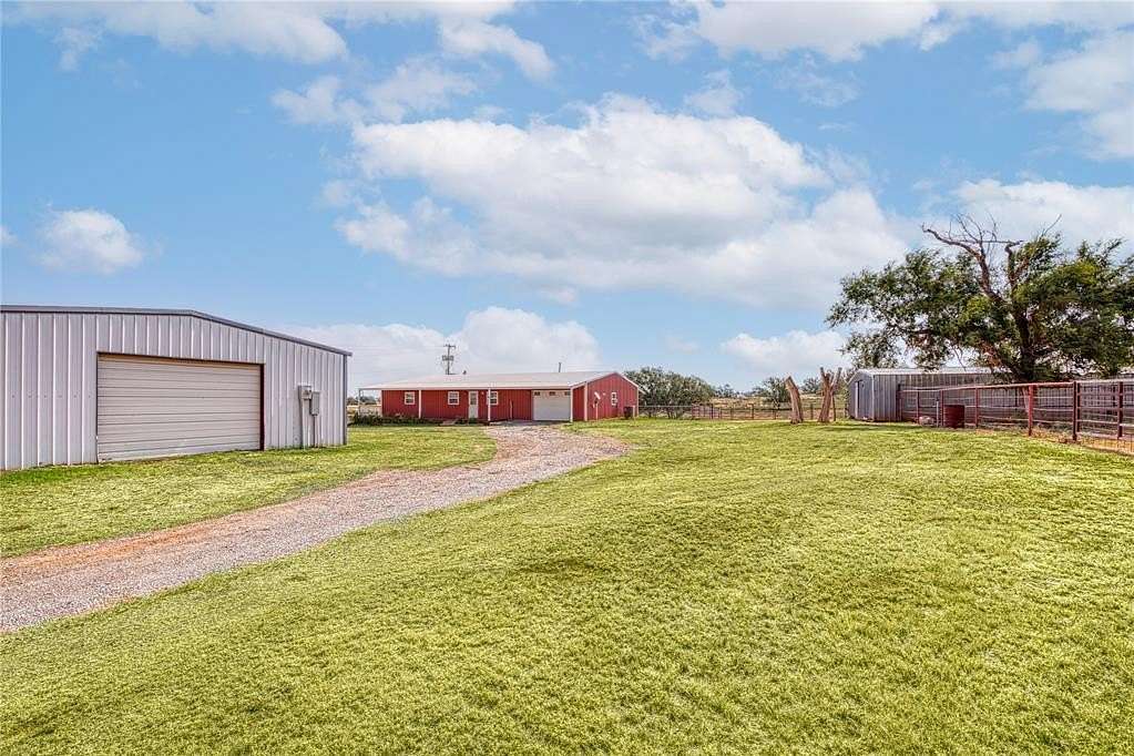 10.4 Acres of Land with Home for Sale in Sentinel, Oklahoma