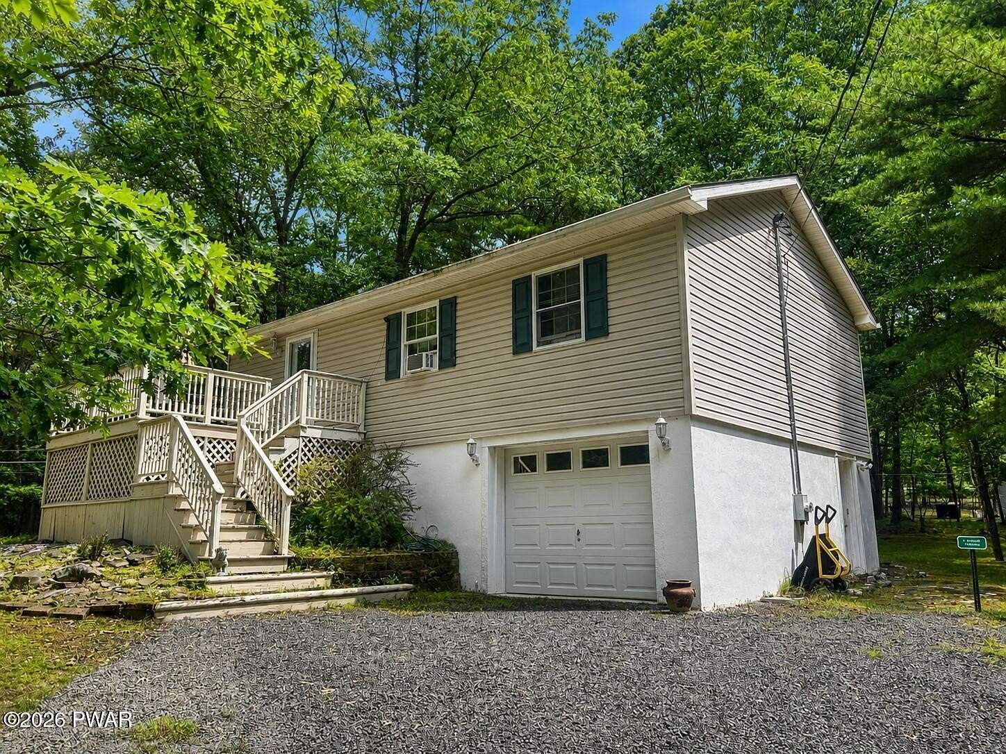 2 Acres of Land with Home for Sale in Hawley, Pennsylvania