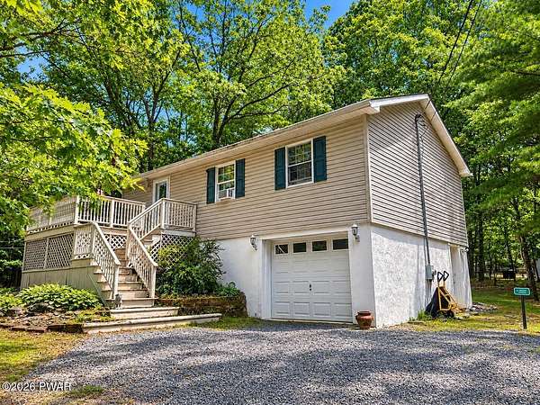 2 Acres of Land with Home for Sale in Hawley, Pennsylvania