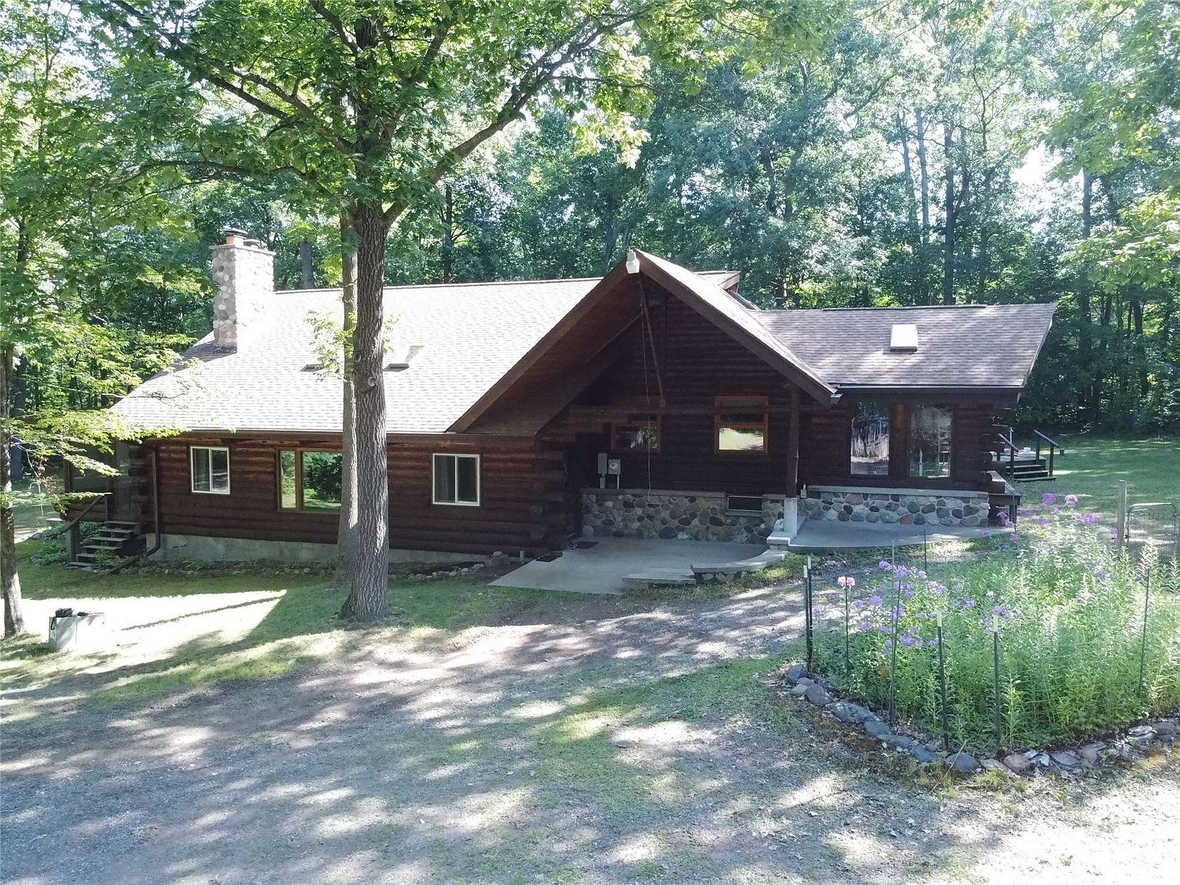 6 Acres of Land with Home for Sale in Stone Lake, Wisconsin