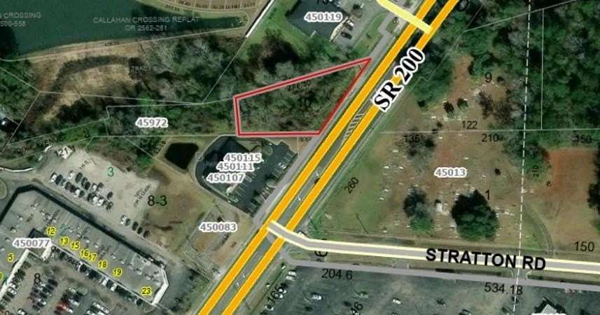 0.49 Acres of Commercial Land for Sale in Callahan, Florida