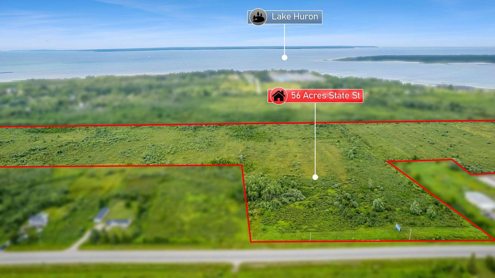 56 Acres of Land for Sale in Cheboygan, Michigan