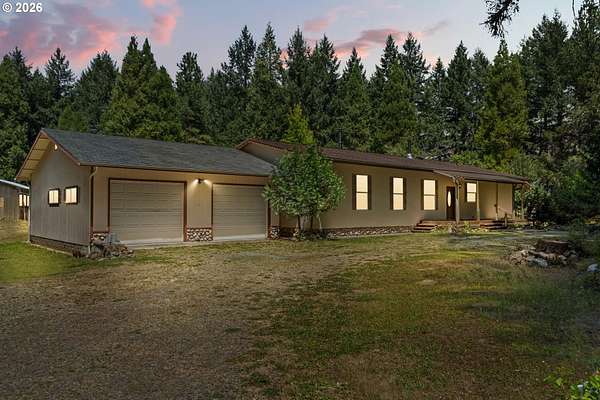 41 Acres of Land with Home for Sale in Azalea, Oregon