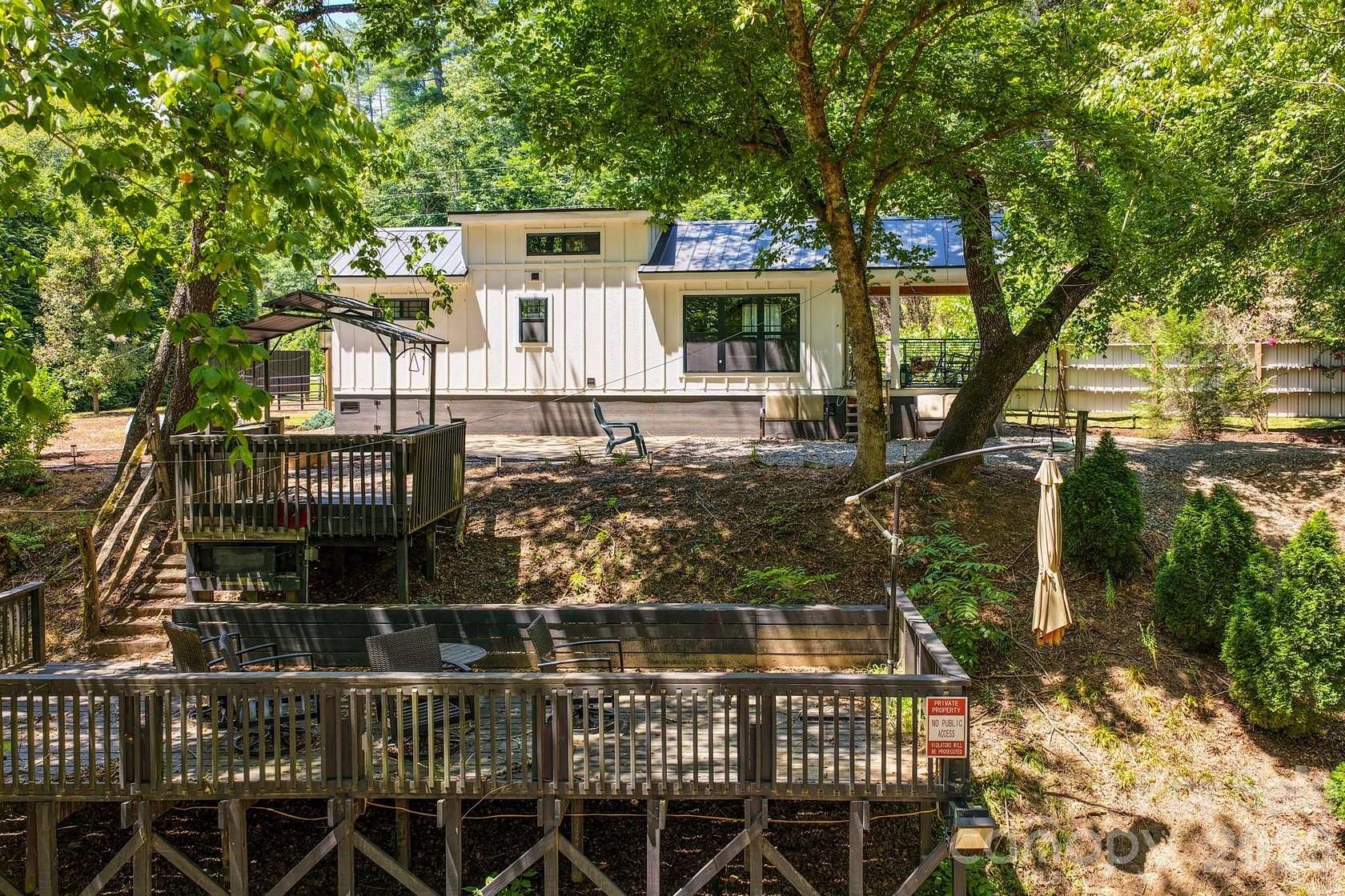 5 Acres of Land with Home for Sale in Lake Lure, North Carolina