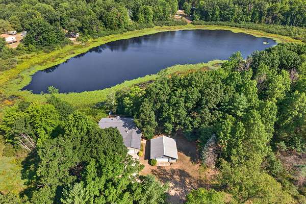 35 Acres of Recreational Land with Home for Sale in Mecosta, Michigan