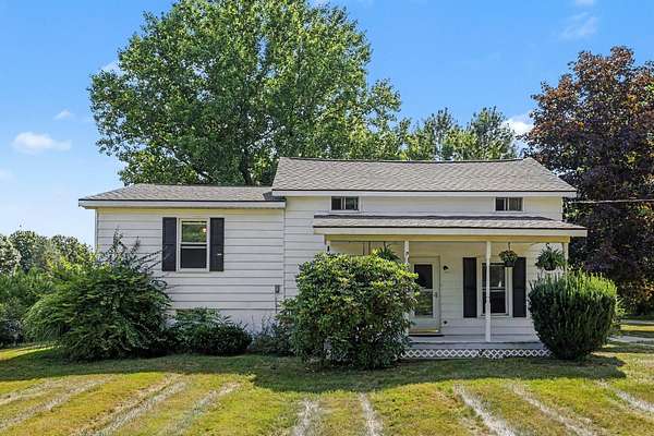 7.37 Acres of Land with Home for Sale in Plainwell, Michigan