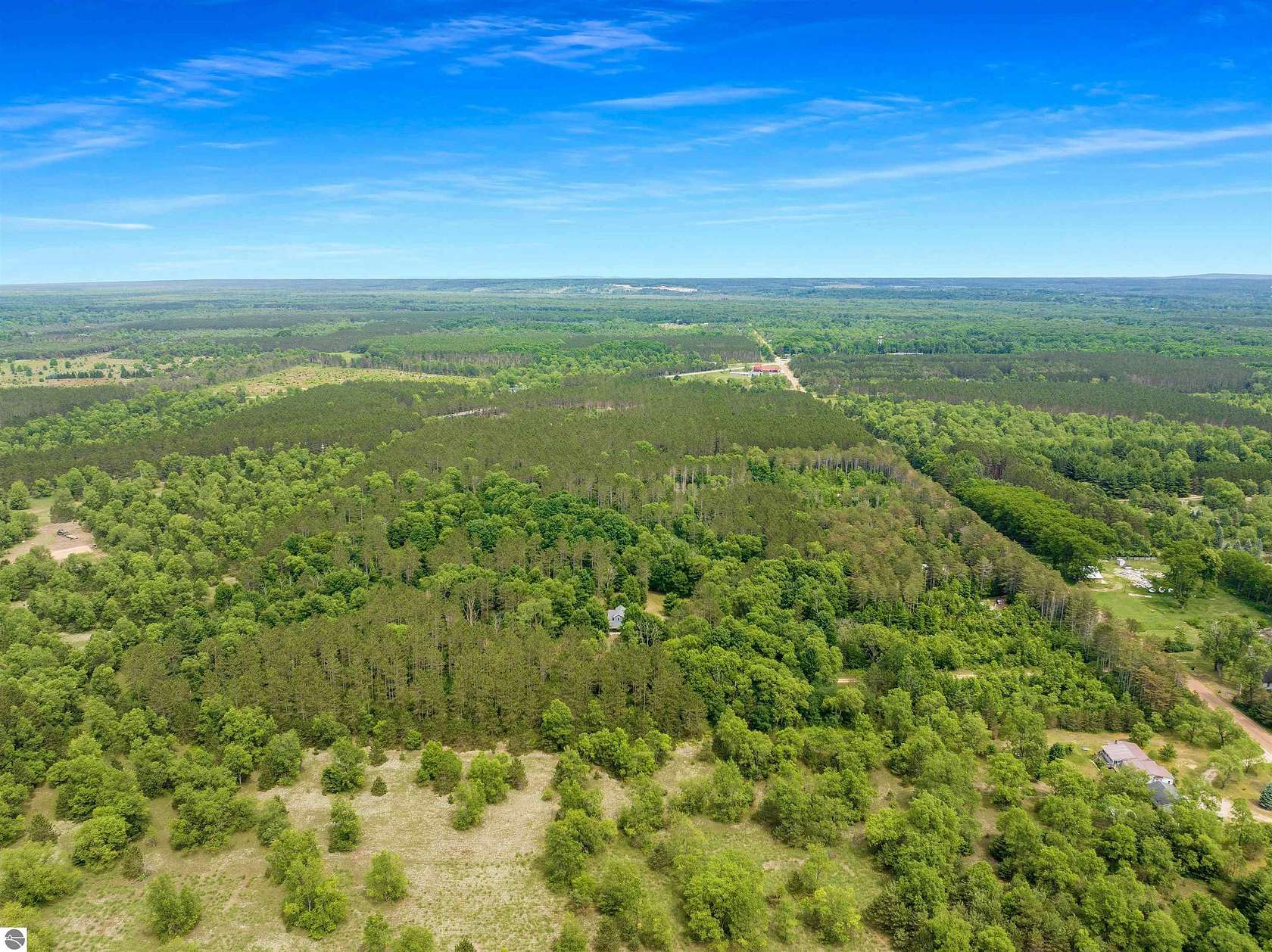12.5 Acres of Recreational Land for Sale in Thompsonville, Michigan