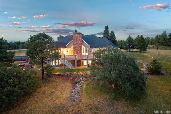 5 Acres of Land with Home for Sale in Franktown, Colorado