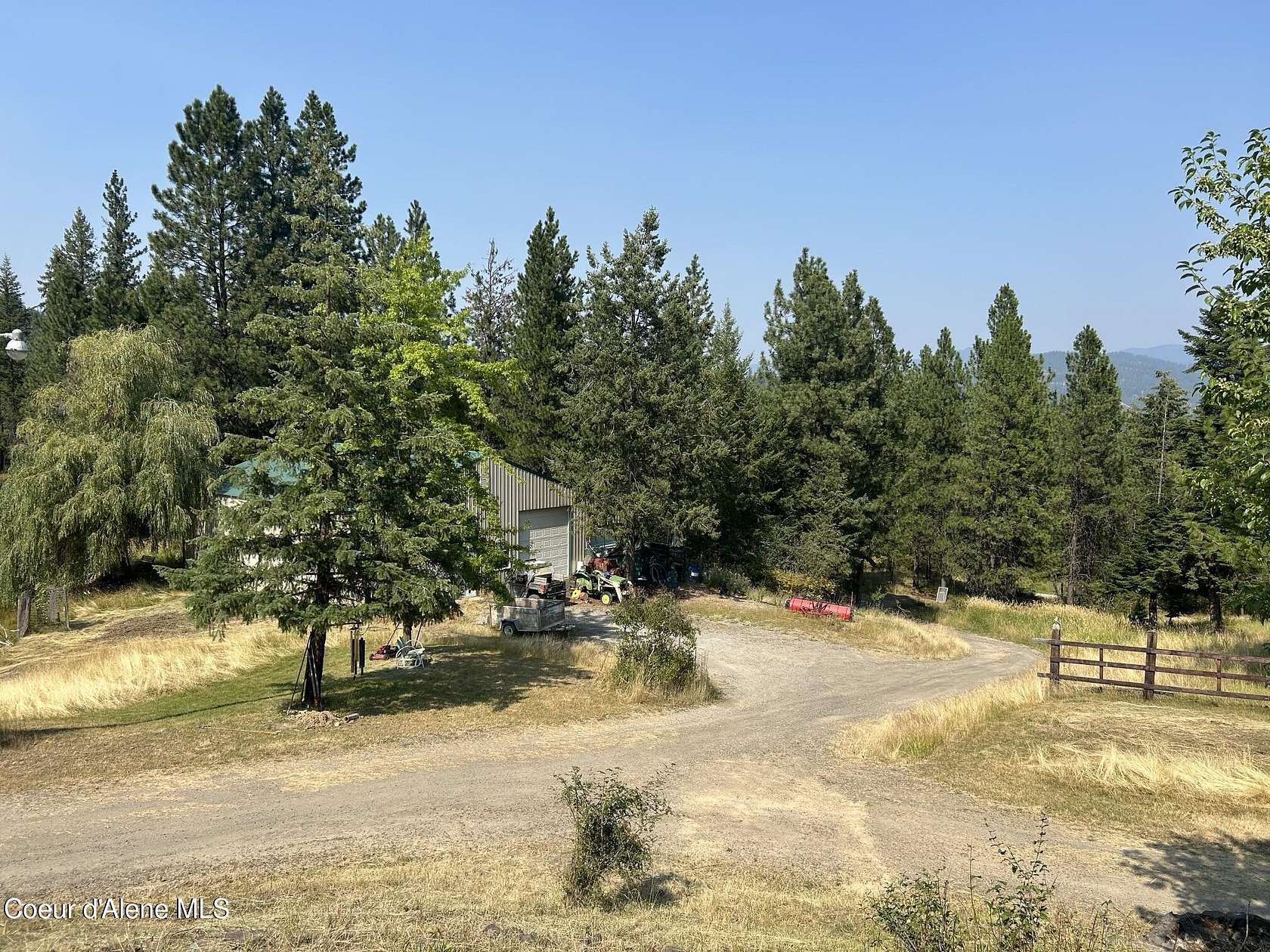 10 Acres of Land with Home for Sale in Coeur d'Alene, Idaho