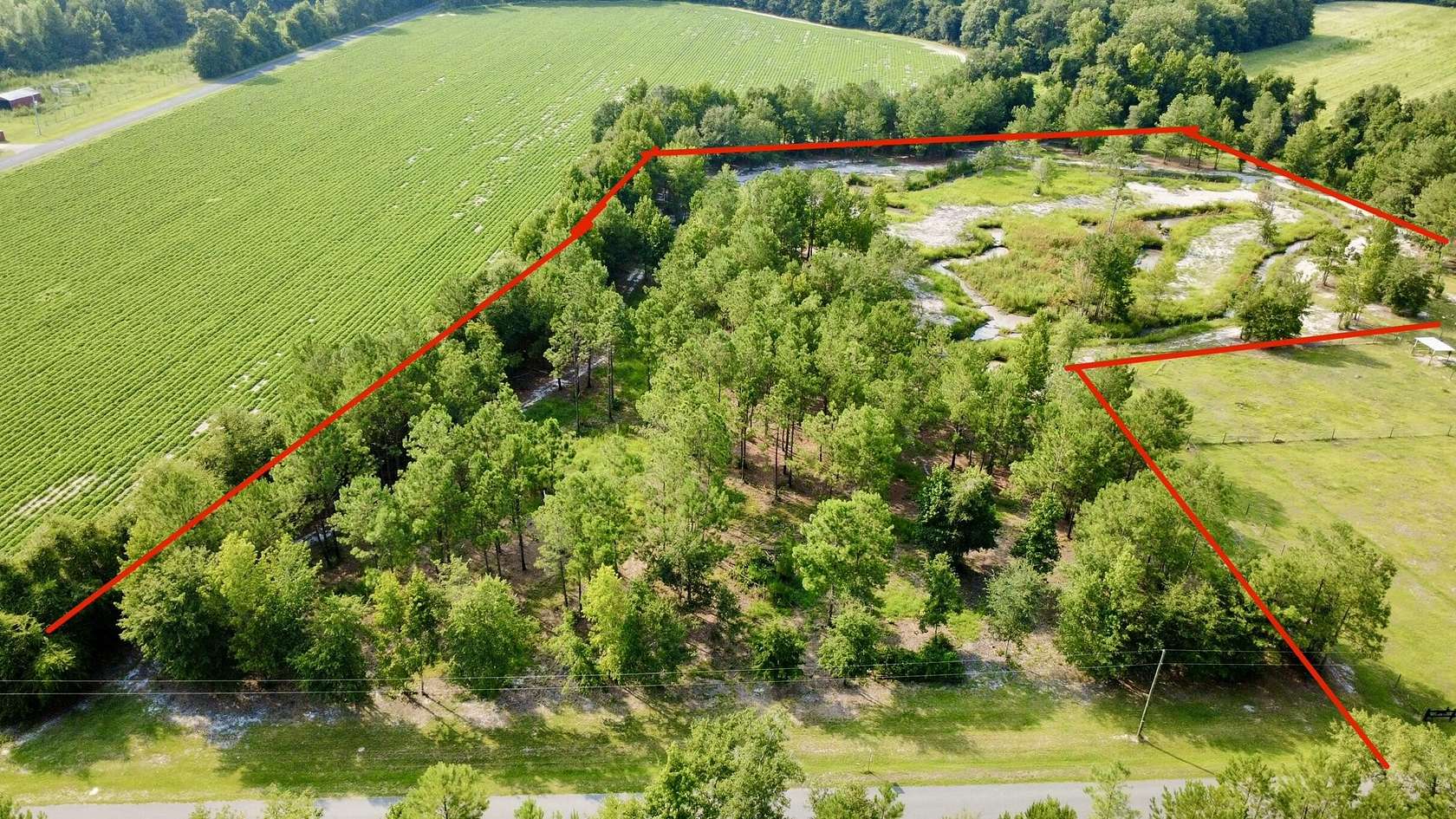 5 Acres of Residential Land for Sale in St. George, South Carolina