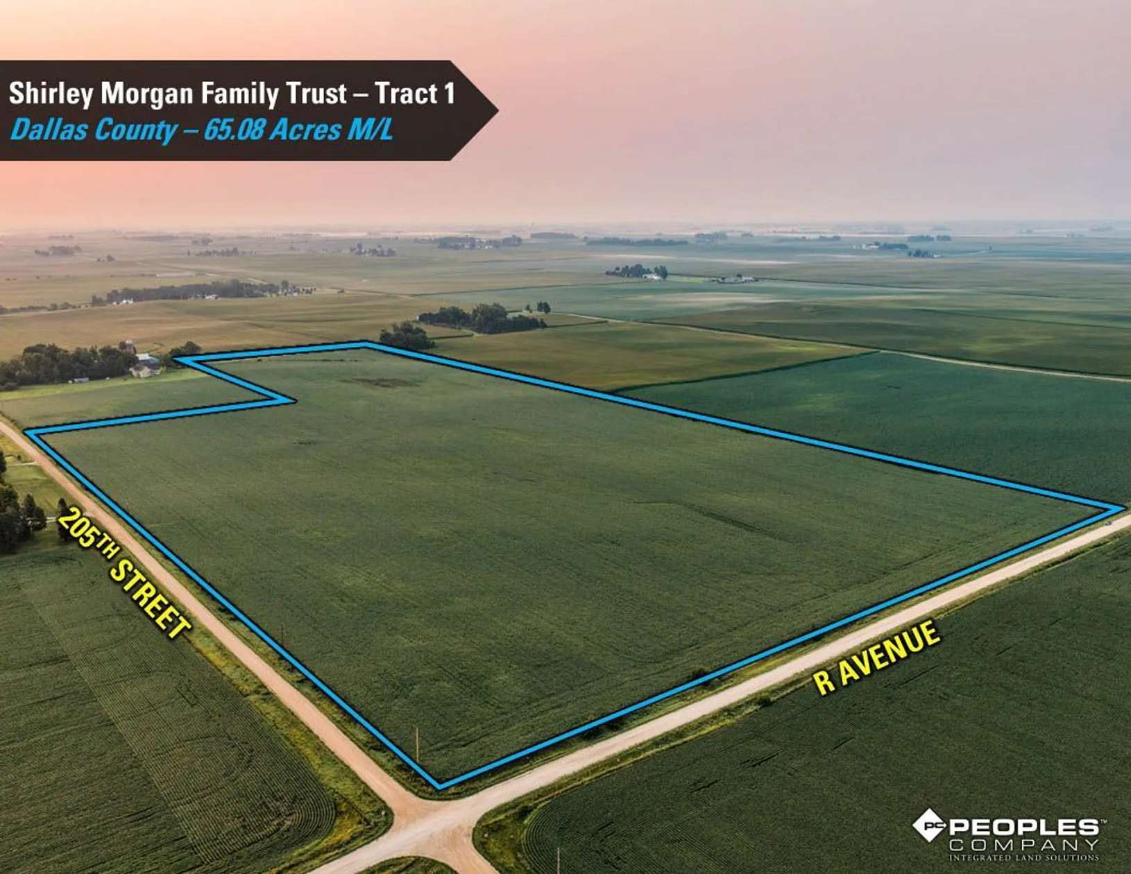 106 Acres of Land for Auction in Dallas Center, Iowa