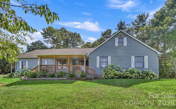12.9 Acres of Land with Home for Sale in Mars Hill, North Carolina