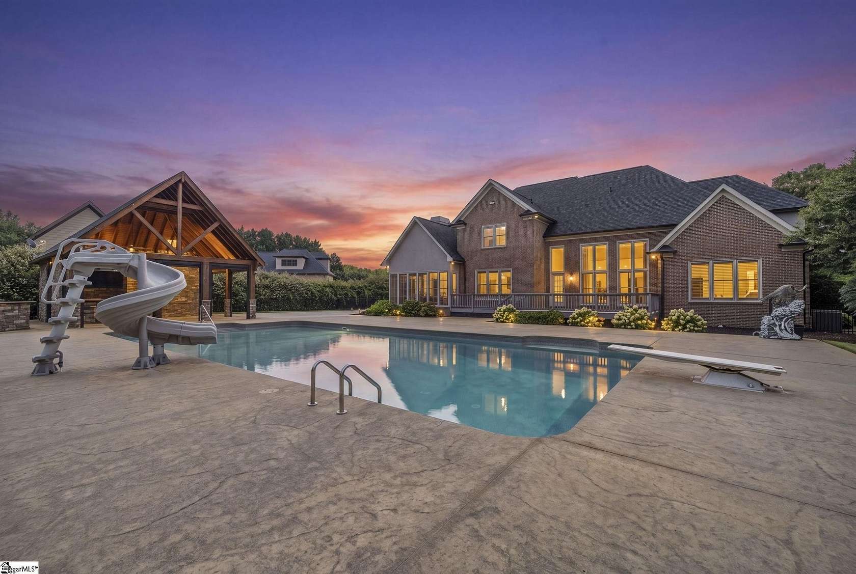 1.82 Acres of Land with Home for Lease in Simpsonville, South Carolina