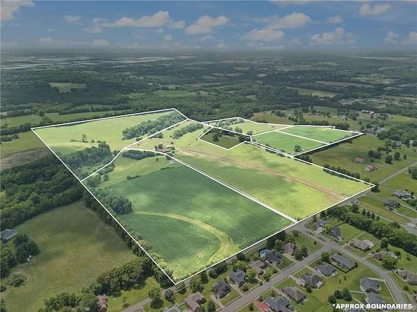 35.7 Acres of Agricultural Land for Auction in Charlestown, Indiana