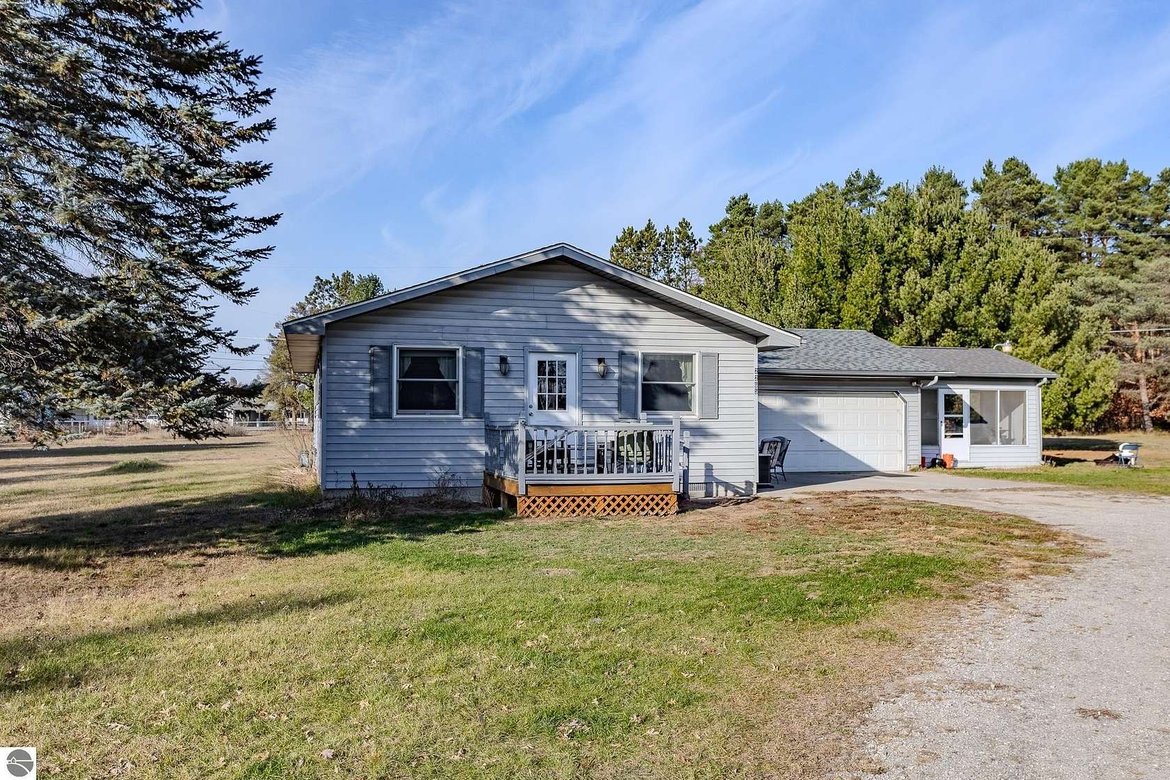 3 Acres of Land with Home for Sale in Prescott, Michigan